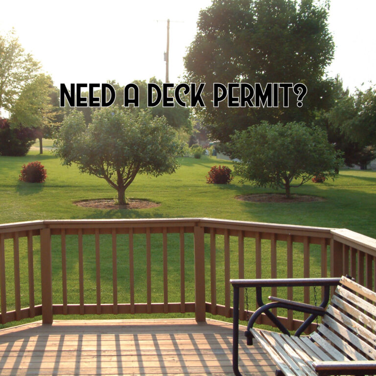 Deck Permit Excel Fencing Maryland