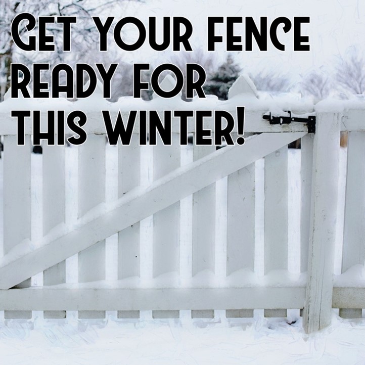 Fence Winter Ready